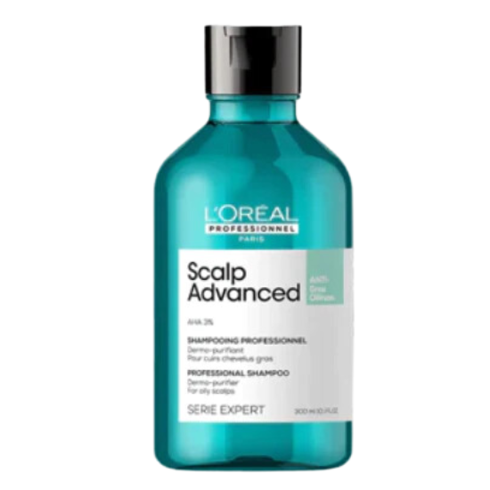 L'Oreal Professionnel Scalp Advanced Anti-Oiliness Dermo-Purifier Shampoo - 300ml