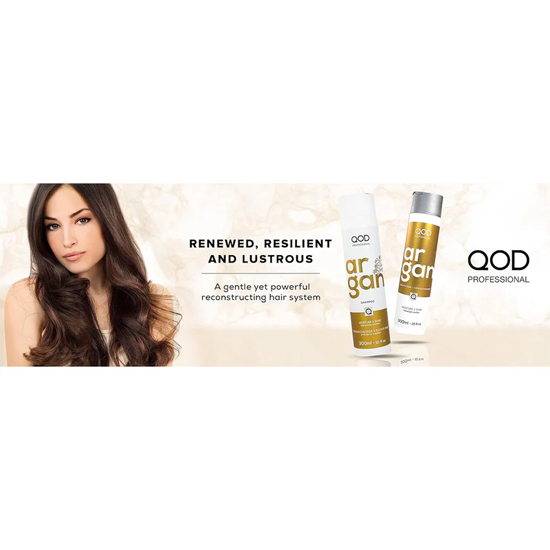 QOD Argan Professional Argan Shampoo & Conditioner Combo - 300ml