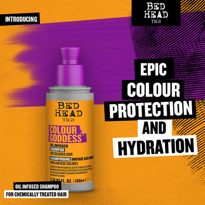 Bed Head TIGI Colour Goddess Oil Infused Shampoo for Coloured Hair - 100ml