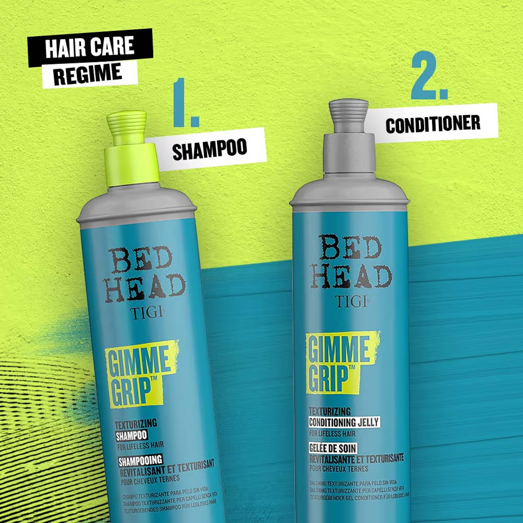 Bed Head TIGI Gimme Grip Texturising Conditioner for Hair Texture - 400ml