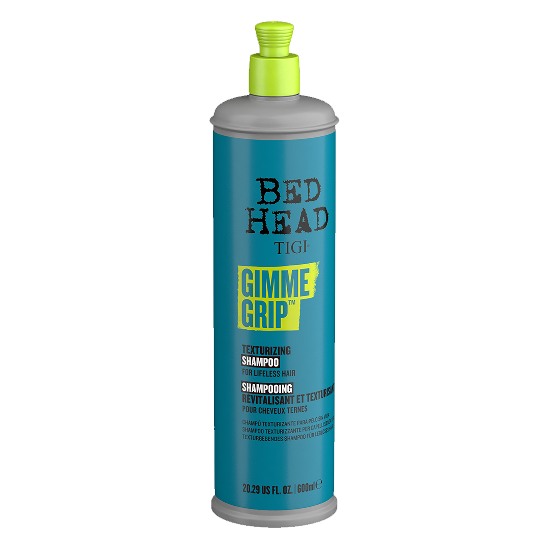 Bed Head TIGI Gimme Grip Texturising Shampoo for Hair Texture - 600ml
