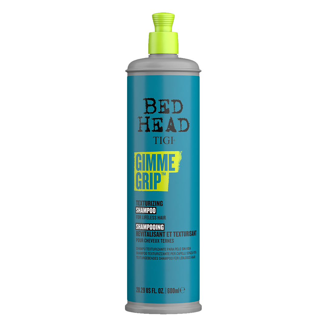 Bed Head TIGI Gimme Grip Texturising Shampoo for Hair Texture - 600ml