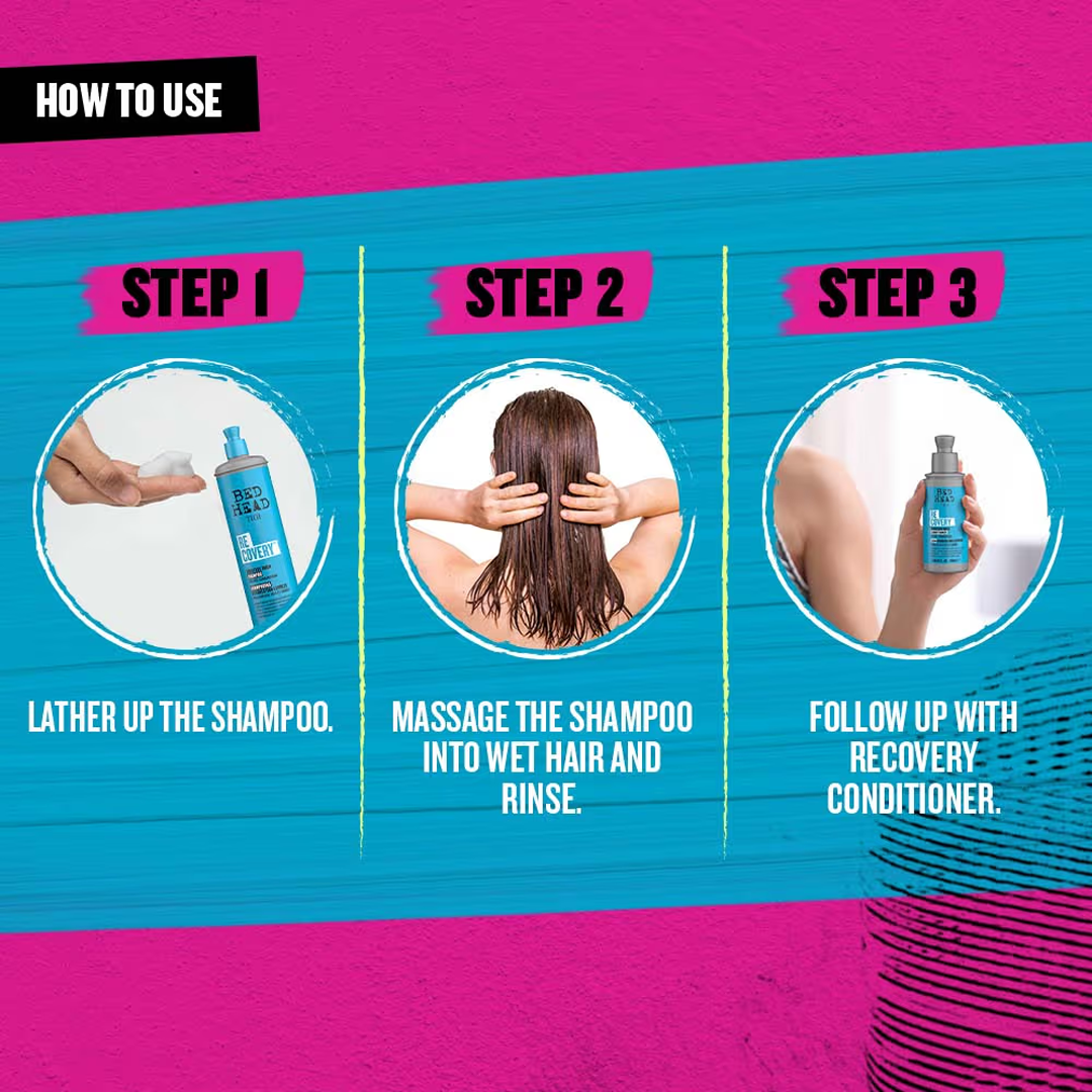 Bed Head TIGI Recovery Moisturising Conditioner for Dry Hair - 100ml