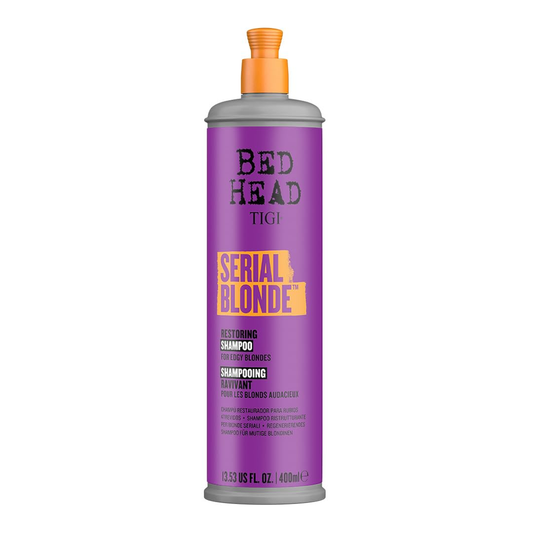 Bed Head TIGI Serial Blonde Shampoo for Damaged Blonde Hair - 400ml