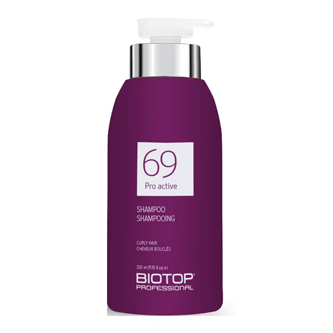 Biotop Professional 69 Pro Active Curly Hair Shampoo - 330ml