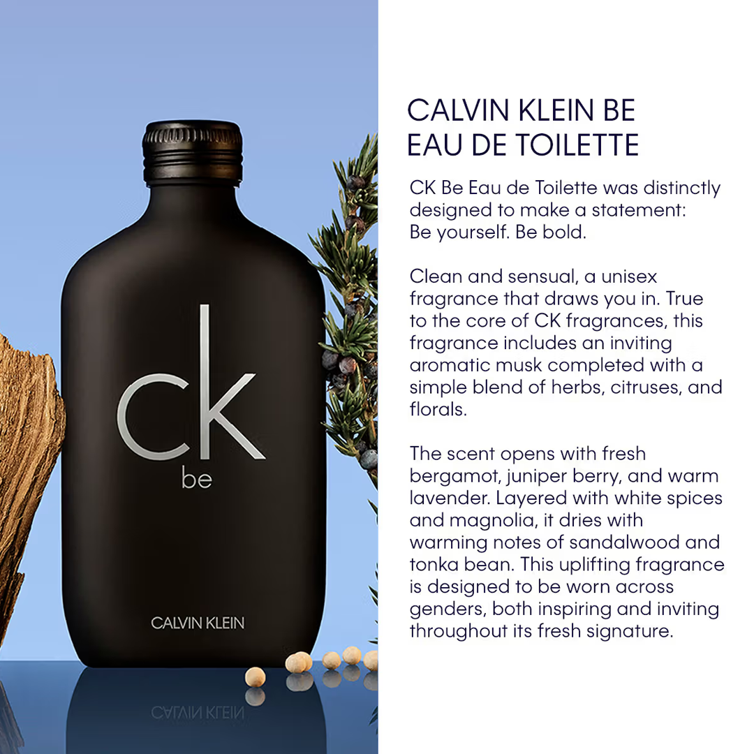 Calvin Klein Be for Men Eau De Toilette - 50ml