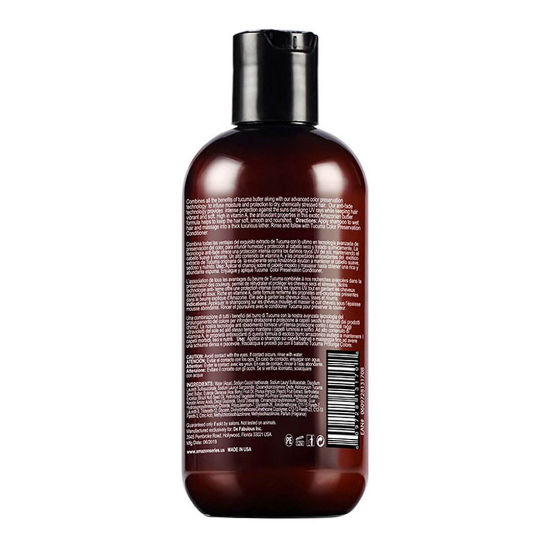 De Fabulous Amazon Series Tucuma Color Preservation Shampoo - 250ml