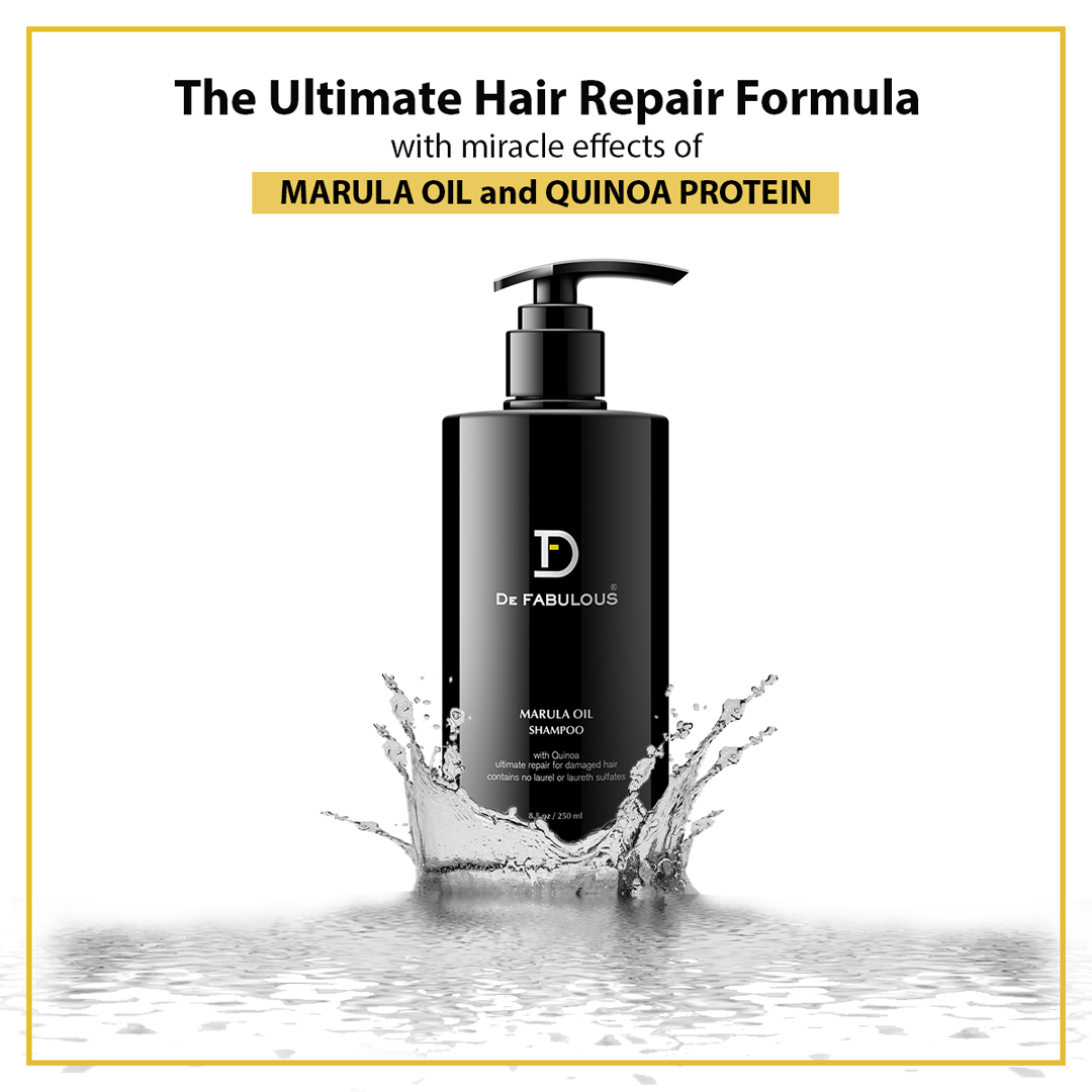 De Fabulous Marula Oil Sulphate-Free Shampoo - 250ml