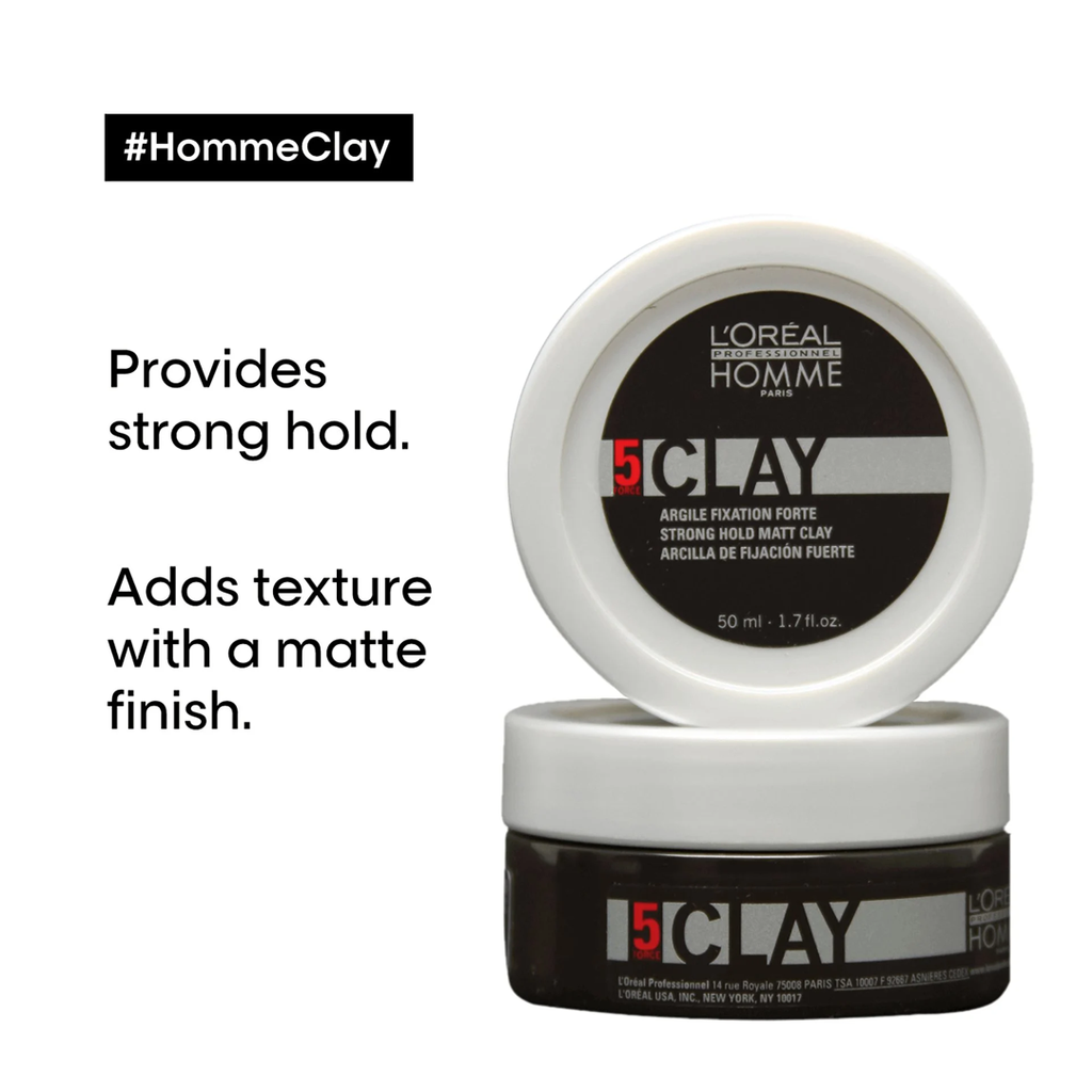 Loreal Professionnel Homme Clay - 50 ml