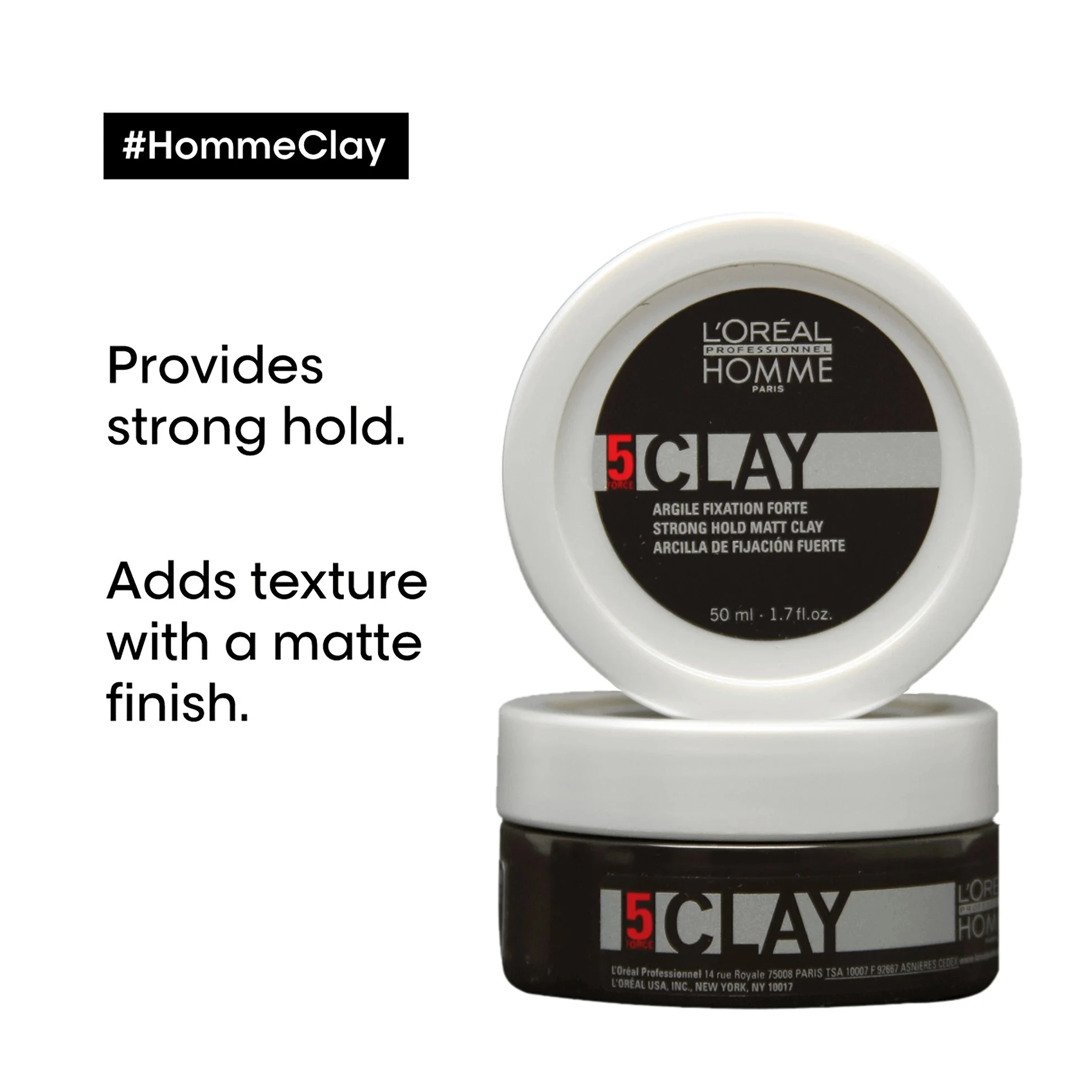 Loreal Professionnel Homme Clay - 50 ml