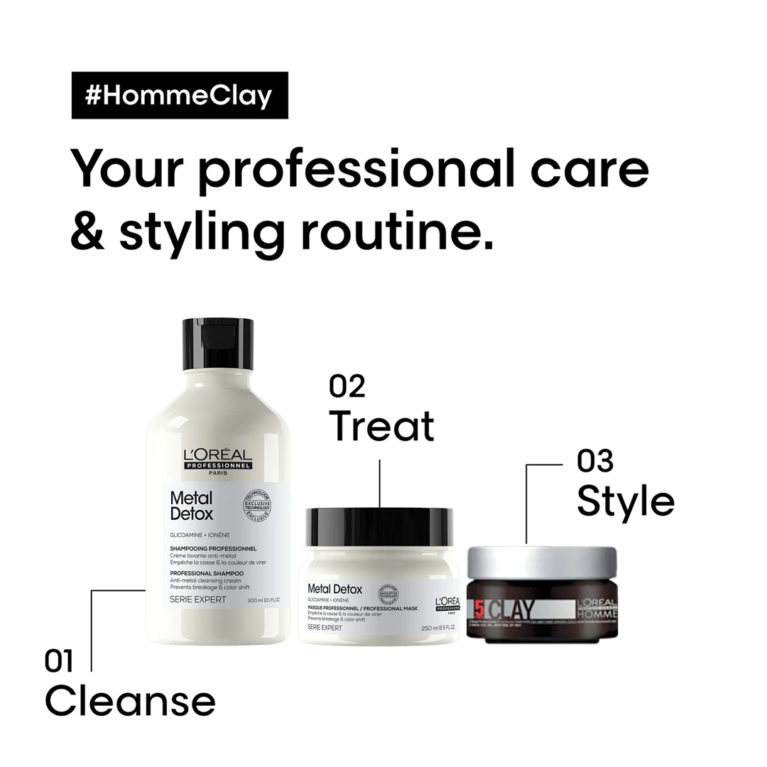 Loreal Professionnel Homme Clay - 50 ml