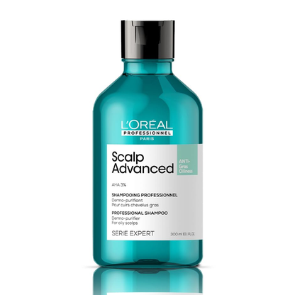 Loreal Professionnel Scalp Advanced Anti-Oiliness Dermo-Purifier Shampoo - 300ml