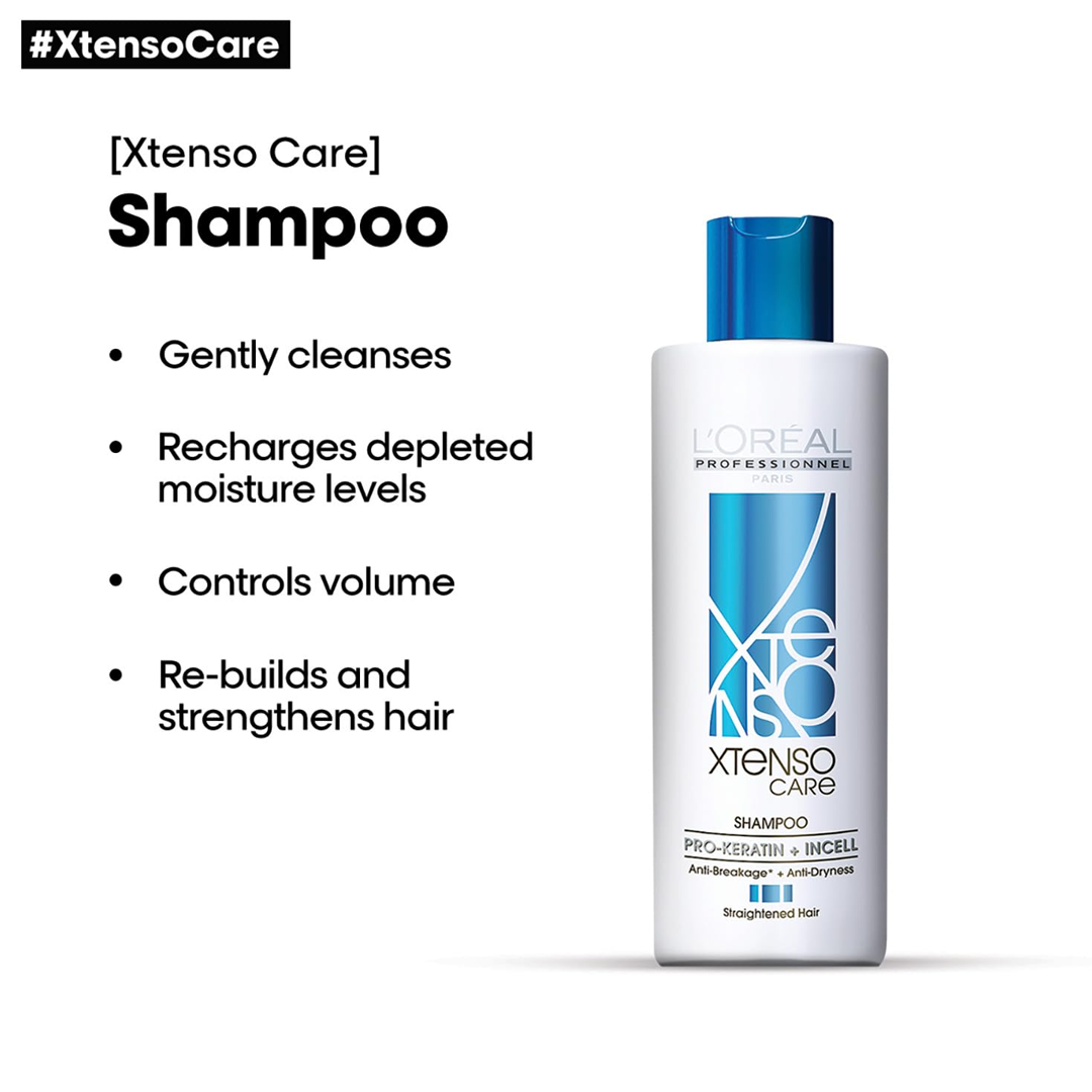 Loreal Professionnel XTenso Care Pro-Keratin+Incell Shampoo - 250ml