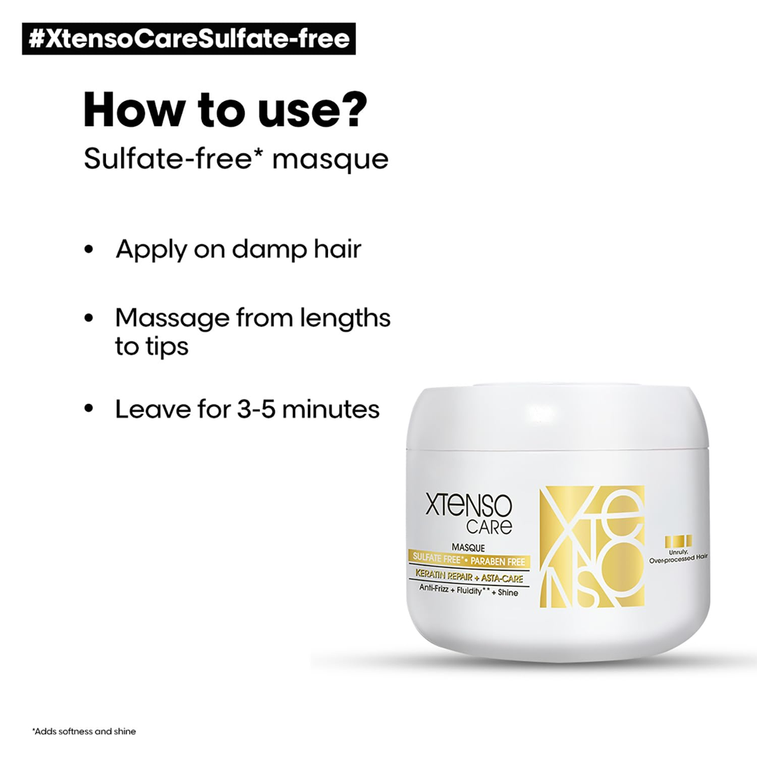 Loreal Professionnel Xtenso Care Sulfate Free Masque - 200ml