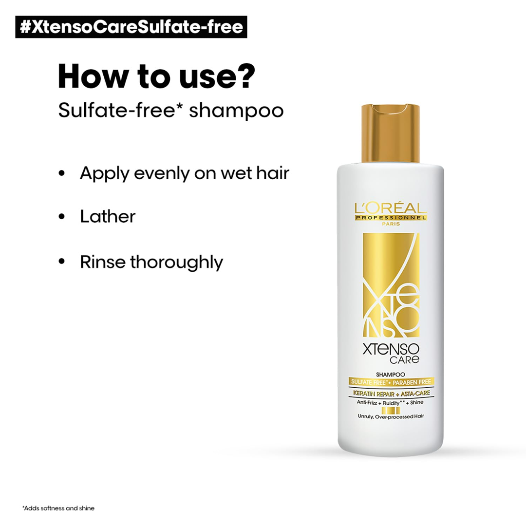 Loreal Professionnel Xtenso Care Sulfate Free Shampoo - 250ml