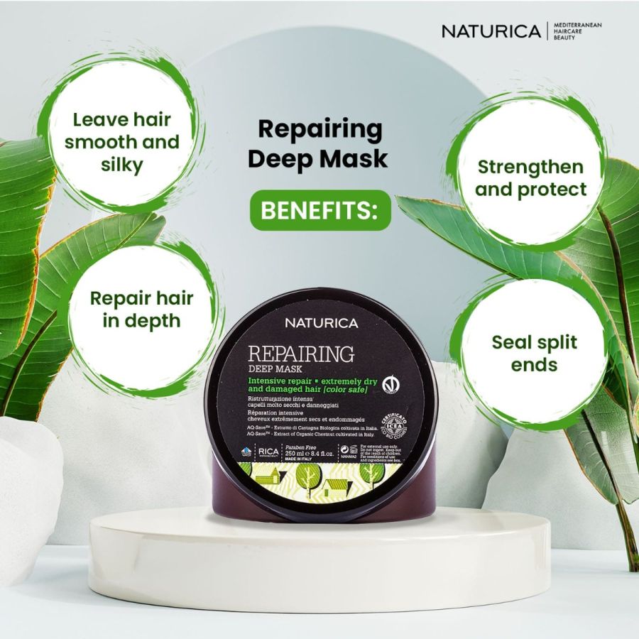Naturica Repairing Deep Mask for Extremely Dry & Damaged Hair - 250ml