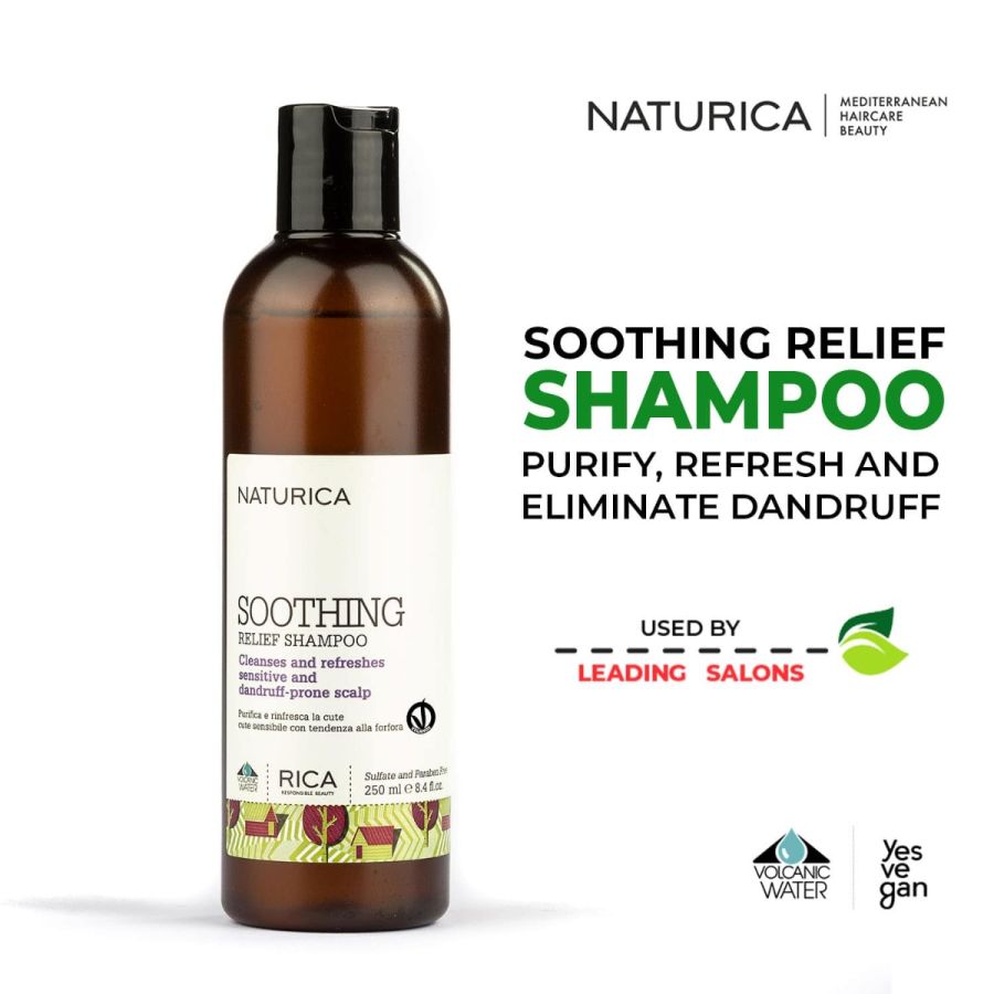 Naturica Soothing Shampoo for Sensitive and Dandruff Prone Hair & Scalp - 250ml