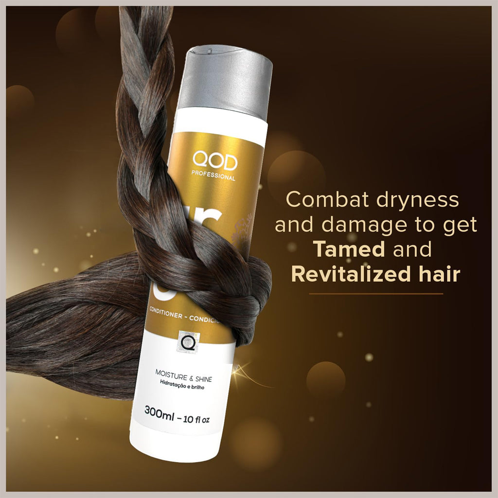 QOD Argan Professional Conditioner for Dry & Damaged Hair - 300ml