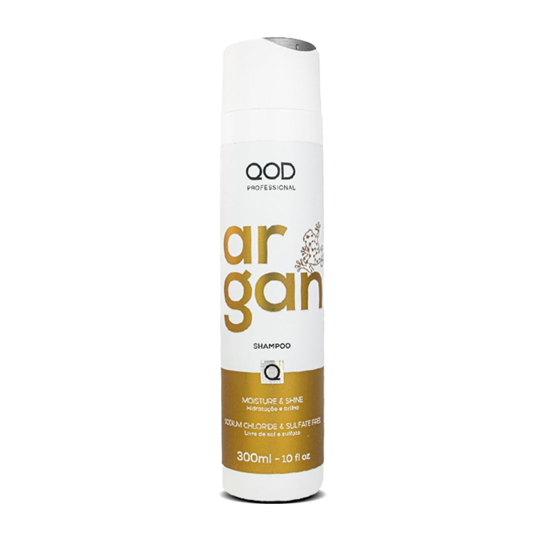 QOD Argan Professional Shampoo for Dry & Damaged Hair - 300ml