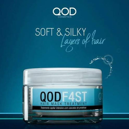 QOD Professional F4ST Hair Mask Treatment for Damaged Hair - 210ml