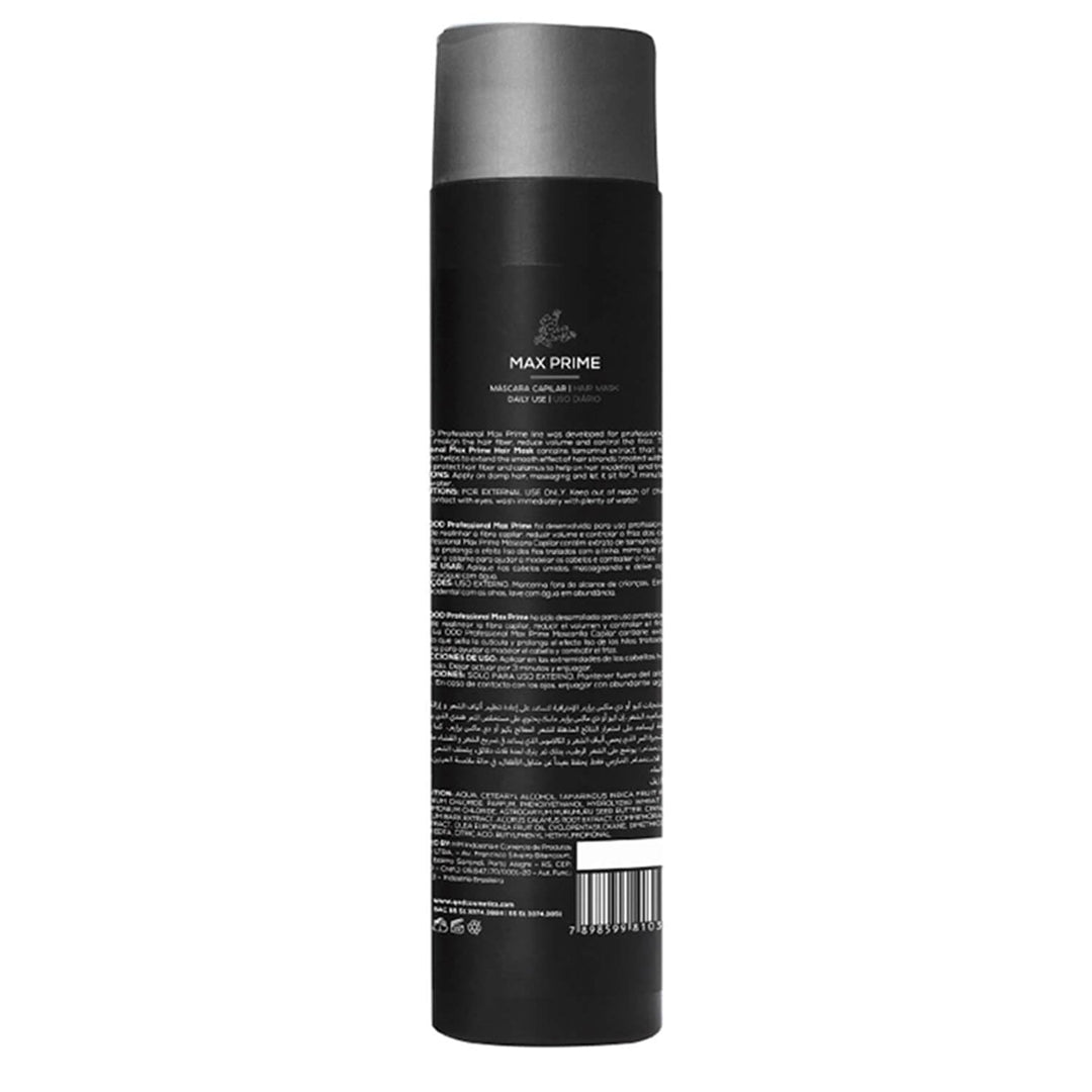 QOD MAX PRIME Professional After Treatment Hair Mask - 300ml