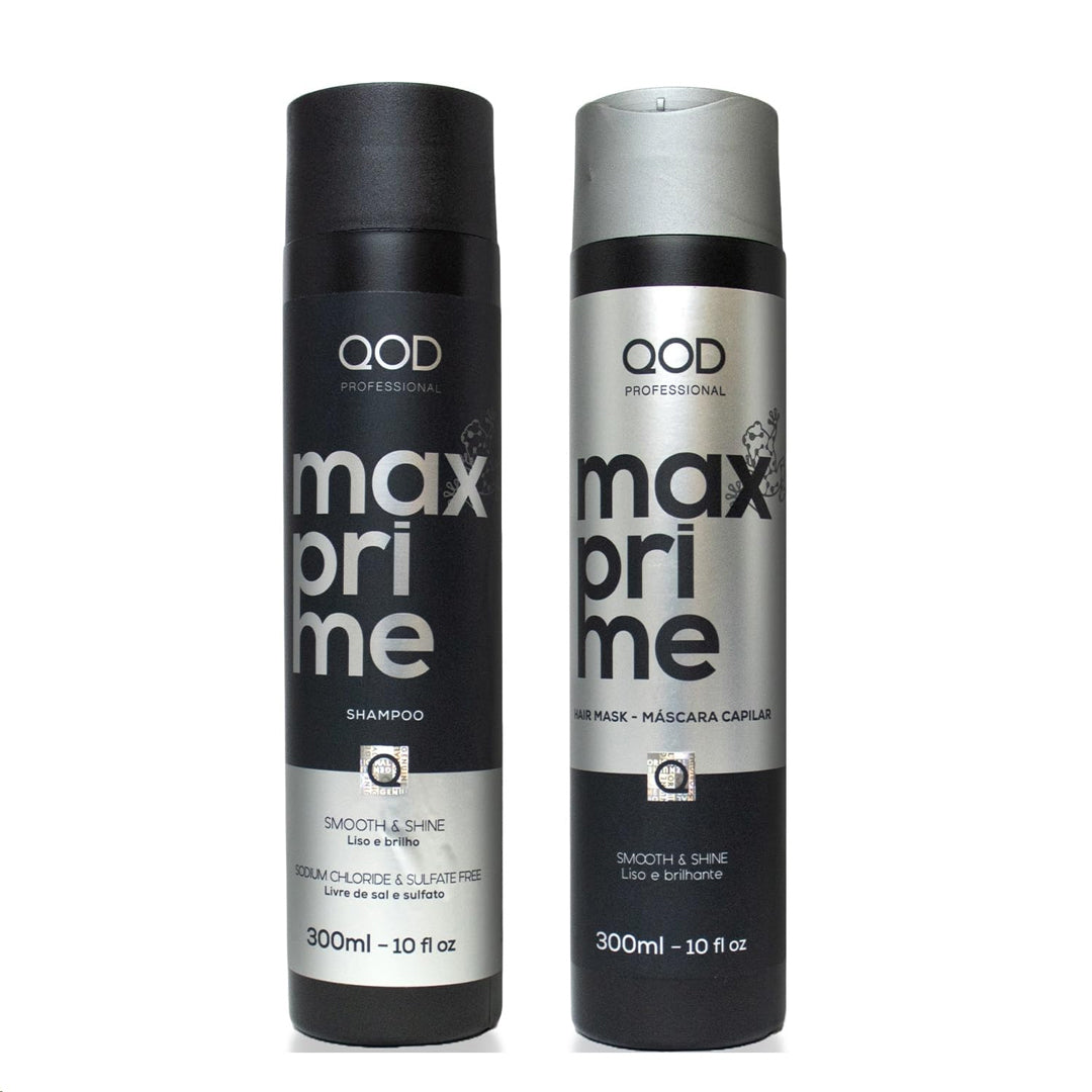 QOD MAX PRIME Professional After Treatment Shampoo & Hair Mask - 300ml