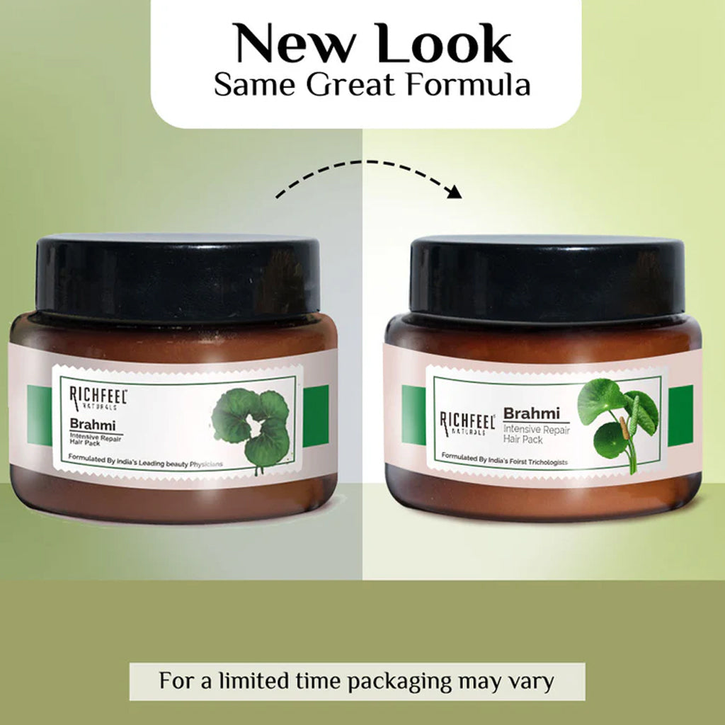 Richfeel Brahmi Intensive Repair Hair Pack - 100gms
