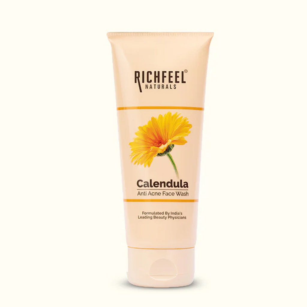 Richfeel Calendula Anti Acne Face Wash - 100gms
