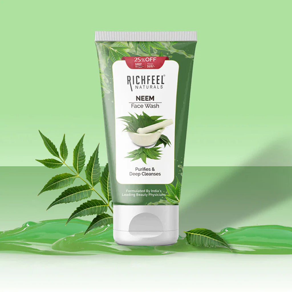 Richfeel Neem Face Wash - 100gms