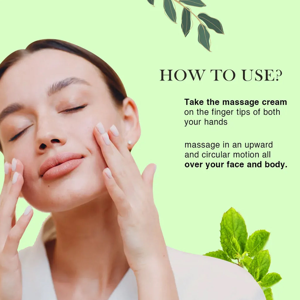 Richfeel Tulsi Massage Cream - 100gms