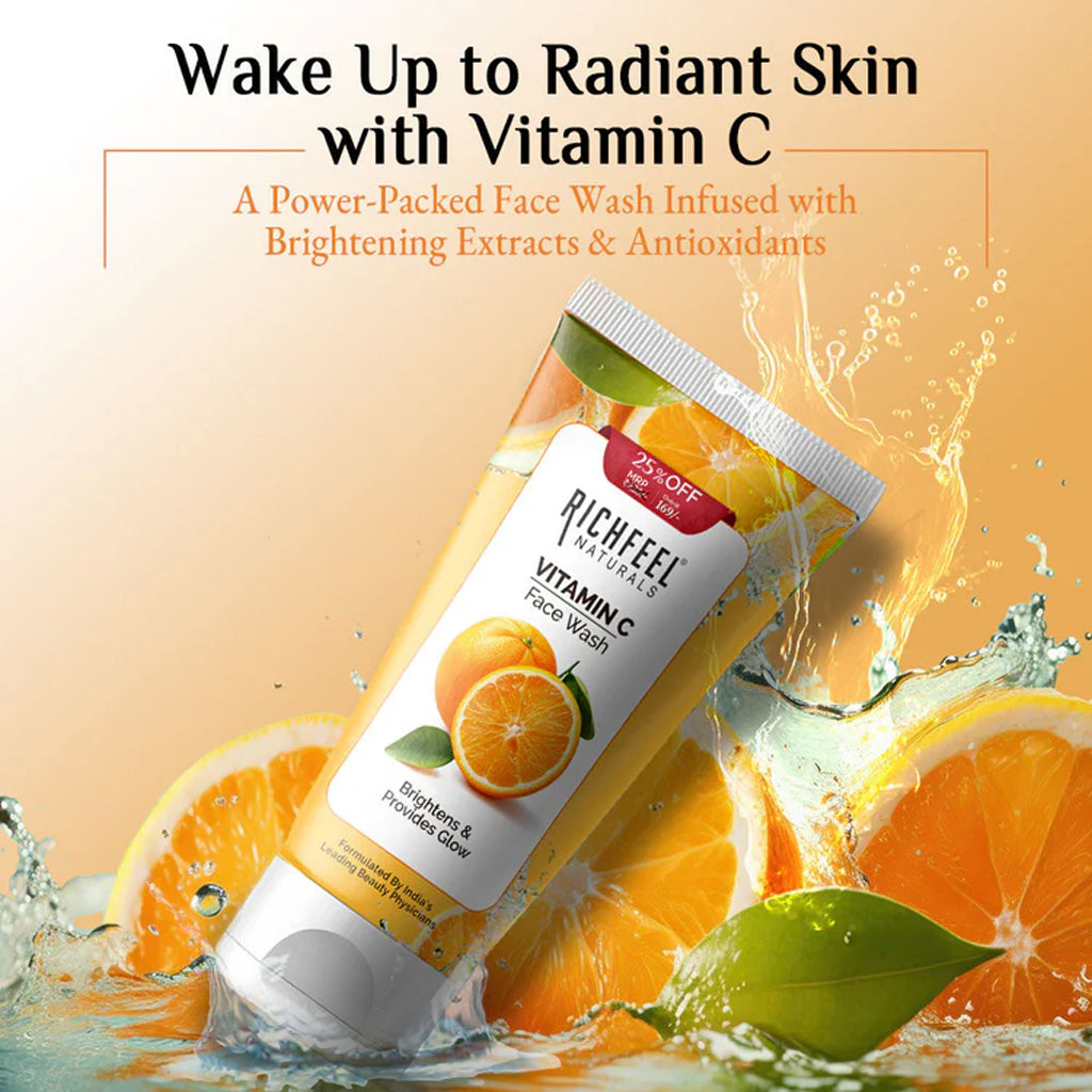Richfeel Vitamin C Face Wash - 100gms