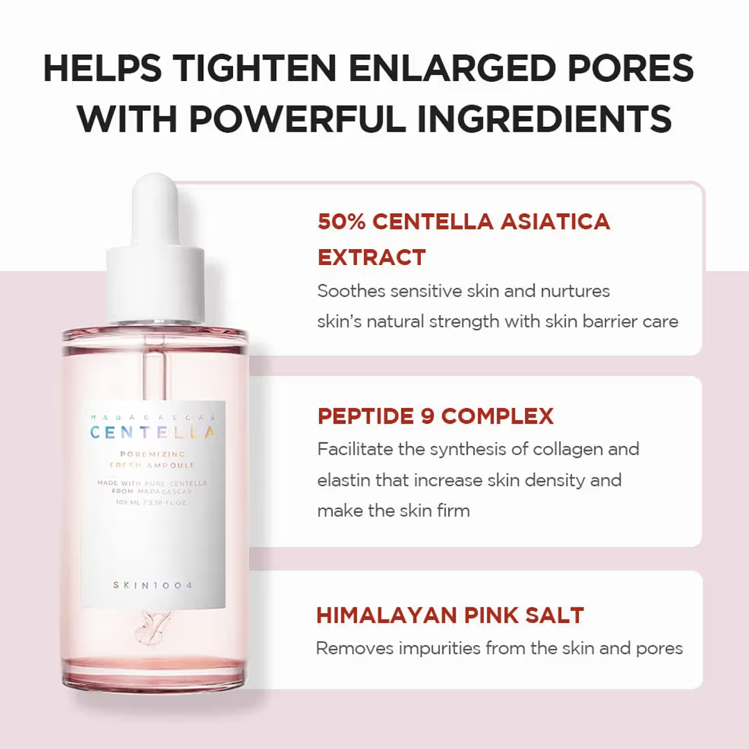 SKIN1004 Madagascar Centella Poremizing Fresh Ampoule - 100ml