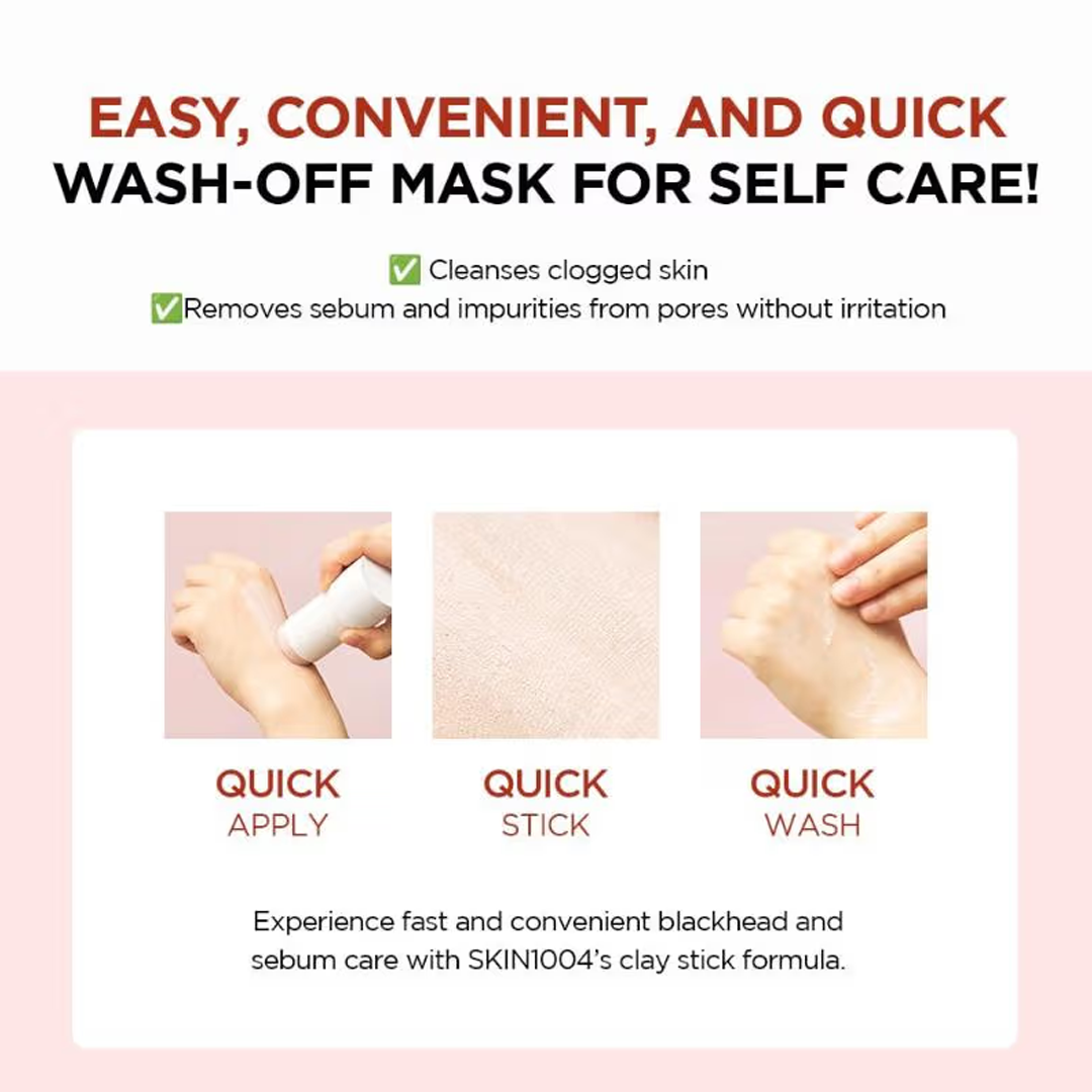 SKIN1004 Madagascar Centella Poremizing Quick Clay Stick Mask - 27gms